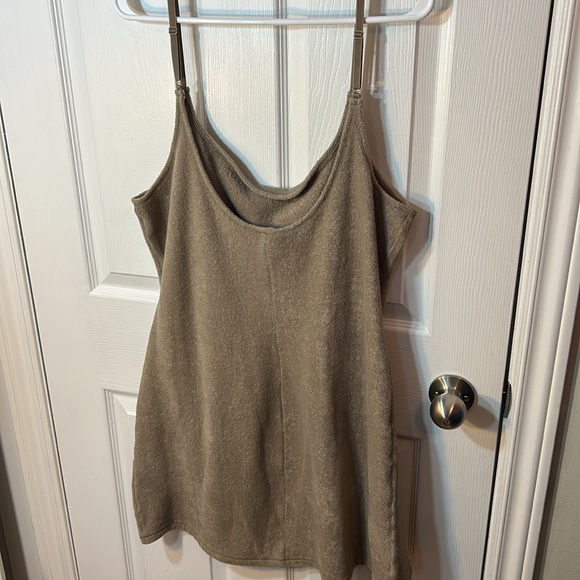 Nwt 4XL Skims desert/ tan brown terry cloth dress - Picture 6 of 8
